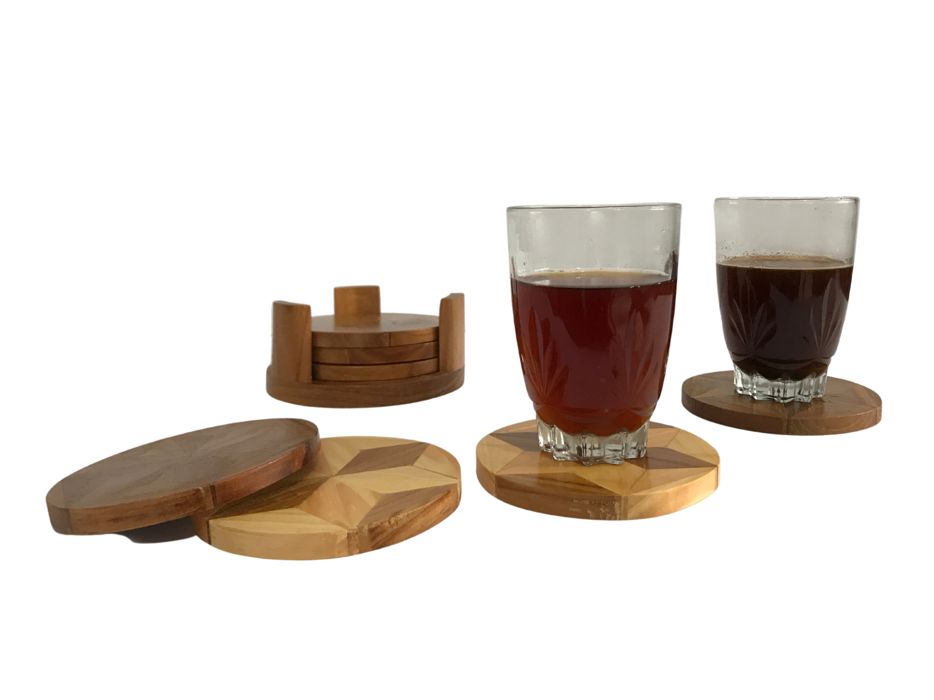 Sous verres artisanaux en liège - France